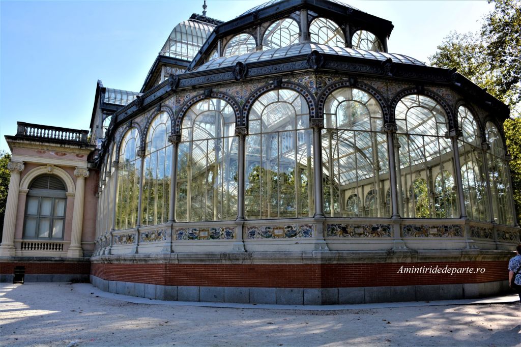 Palatul de Cristal din Parcul Retiro, Madrid